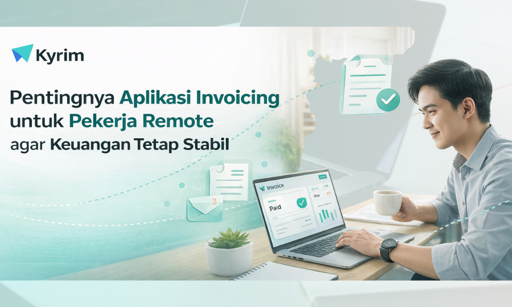 Aplikasi Invoicing untuk Pekerja Remote agar Keuangan Tetap Stabil